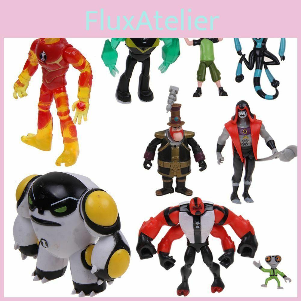 Classic Ben 10 Character Figurines Perfect For Cake Toppers Or Collectibles Gift Set