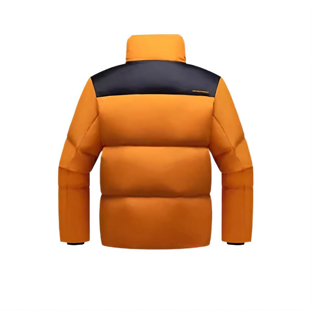 Under Armour Urban Outdoor Series Warm Windproof Cold Resistant Soft Stand Collar Zipper Long Sleeve Puffer Jacket Men jackets Orange 14411143-0008