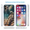 PP7 Astronaut Space Moon Soft Shell Transparent Phone Case for Motorola Moto G7 G8 G9 G84 G85 G73 G24 G15 Z2 Play Power Plus