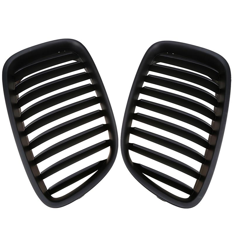 Car Front Center Kidney Grilles Grill Matte Black for BMW 5-Series F07 535iX/550i/550iX Gran Turismo 2013-2017 Facelift