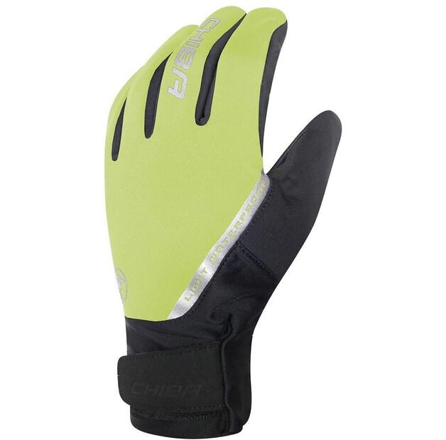 Велосипедные перчатки Chiba Softshell (желтый) M
