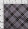 oneOone Cotton Flex Fabric Tartan Check Print Fabric By The Yard 40 Inch