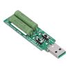 Tester obciążenia Mini USB Rezystor rozładowania powerbanku z przyciskiem prądu 1A 2A 5VDC