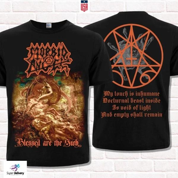 

2 Sides Morbid Angel Black Cotton All size S5XL TShirt T366 Unisex T-Shirt L