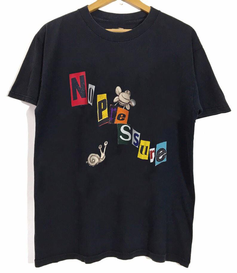 Rare Hot No Pressure Band Collection Short Sleeve T-Shirt S to 5XL SN837 XXL