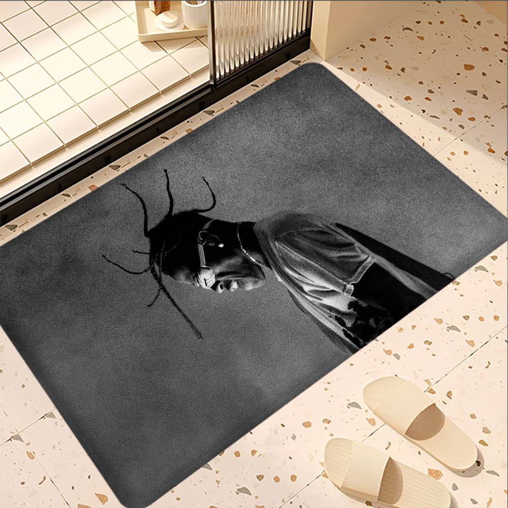 T-Travis S-Scott Astroworld Floor Mat Cheaper Anti-slip Modern Living Room Balcony Printed Bedside Mats
