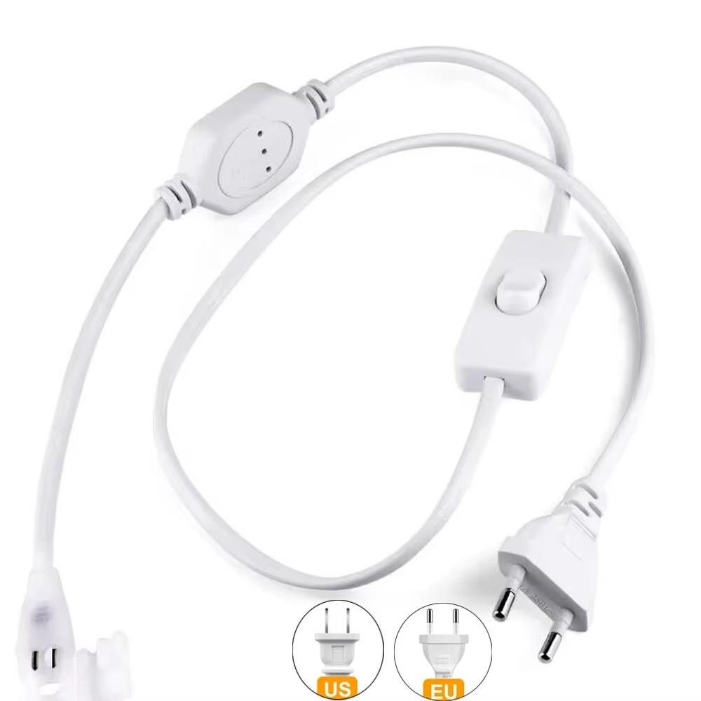 220V 110V LED Strip Power Plug Flexible Supply Plug With Switch for LED Strip Light