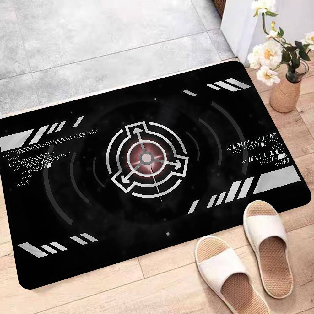 Sci Fi Foundation SCP Foundation Room Mats Retro Multiple Choice Living Room Kitchen Rug Non-Slip Welcome Rug