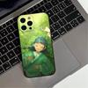 The Apothecary D-Diaries Maomao  Phone Case For iPhone 17,16,15,14,13,12,11 Plus,Pro Max,XS,Soft Silicone Black Cover