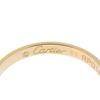 CARTIER 1895 Classic Wedding Ring K18 yellow gold #6.4(US Size) 2.2g Women Used