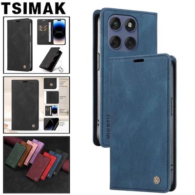 Leather Case For Motorola Edge 60 Fusion 50 Pro 40 Neo Phone Cover Skin Friendly Flip Wallet Coque for Moto S50 X50 Ultra Fundas