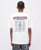 AVIREX USAFA SQUADRONS EMBROIDERY T-SHIRT M White 783-5134014