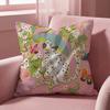 P-Paige G-Gemmel M-Monkey Cushion Cover Multi-Scene Pillow Cover for Home & Car - Reversible, Soft & Durable for Daily Use