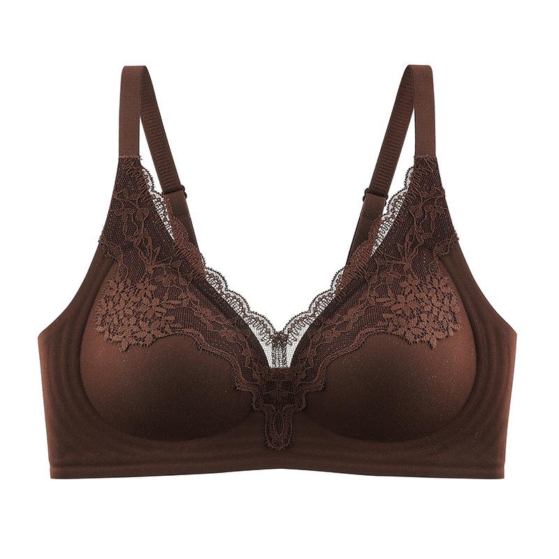 

Высококачественный кружевной бюстгальтер пуш-ап: Без косточек, Мягкая поддержка, Дышащий, с гелевыми полосками для маленькой груди 2XL (40/90) 125-135 lbs