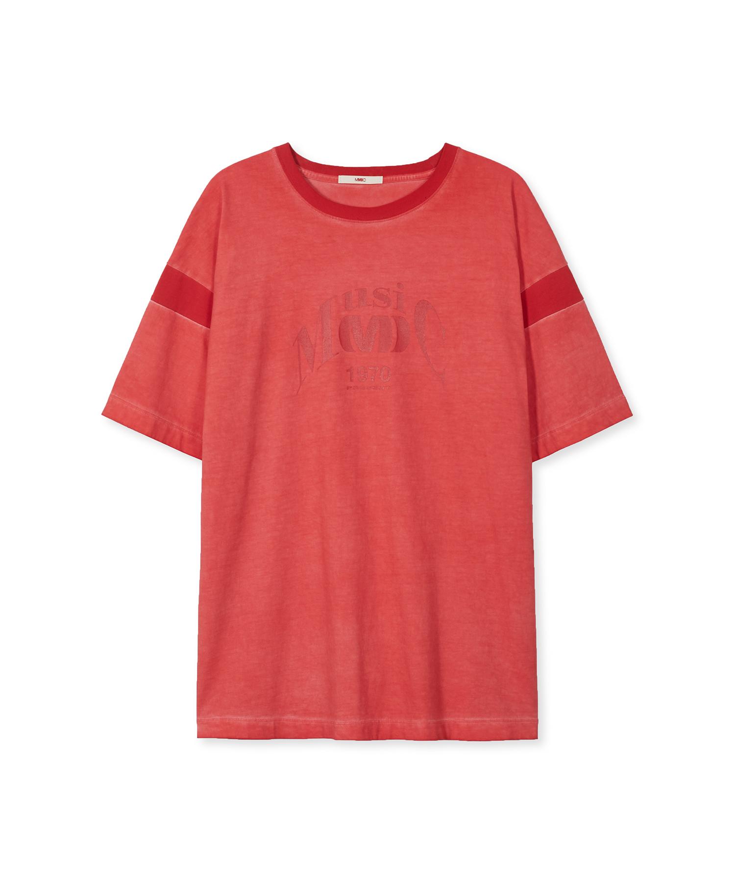 Mmic Ringer T-Shirt Radiant Red L