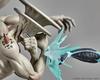 Kaiyodo Anime "Kaiju No. 8" Kaiju No. 8 vs. Kaiju No. 9 1/18 Scale PVC Painted Complete Figure