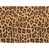 Leopard Print Rectangle Tablecloth for Table Decor Black Brown Cheetah African Safari Wildlife Animal Fur Table Cloth Home Decor