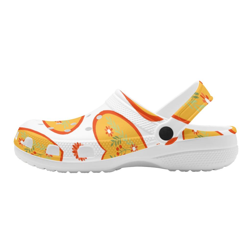Cartoon Printed EVA Clogs Unisex Breathable Slip On Summer Casual Shoes Soft Sole Lightweight Sandals Daily Comfort Wear