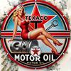Texaco Vintage Gasoline Retro Metal Sign Man Cave Garage Wall Decor Weatherproof Rustic Tin Plaque