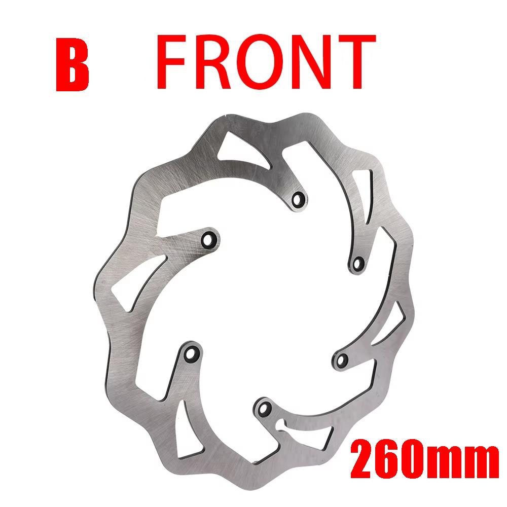 

Motorcycle Front Rear Brake Disc Rotor For Beta X-trainer RR 125 200 250 300 350 390 430 450 498 260MM 240MM 220mm 2013 - 2025 Front 260mm