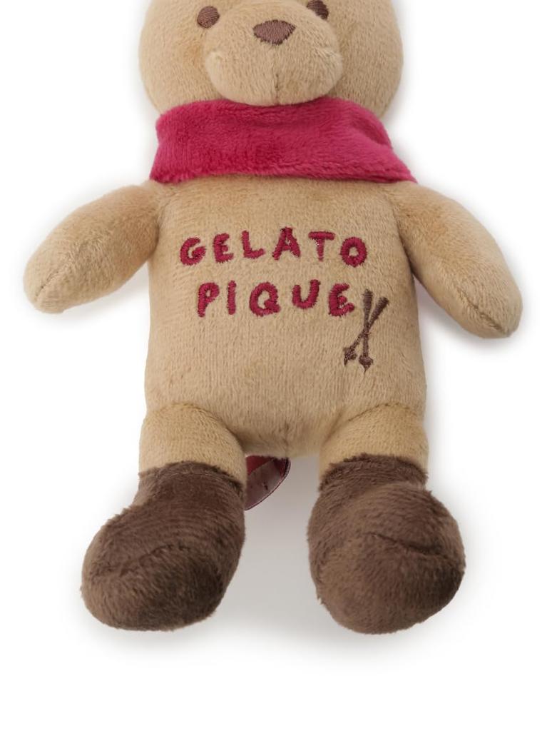 Gelato Pique Cat & Dog Ski Bear Toy PAGG255590, Unisex Adult, Brown, Free Size