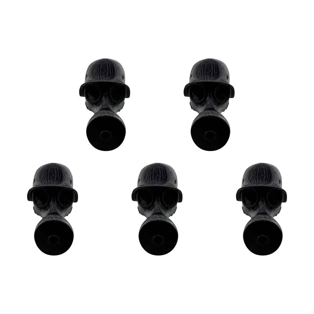 1-5pcs Champagne Wine Beer Bottle Cork Stopper Plug Gas Mask Shape Wine Bottle Sealer Cap Stopper Bar Kitchen Tool