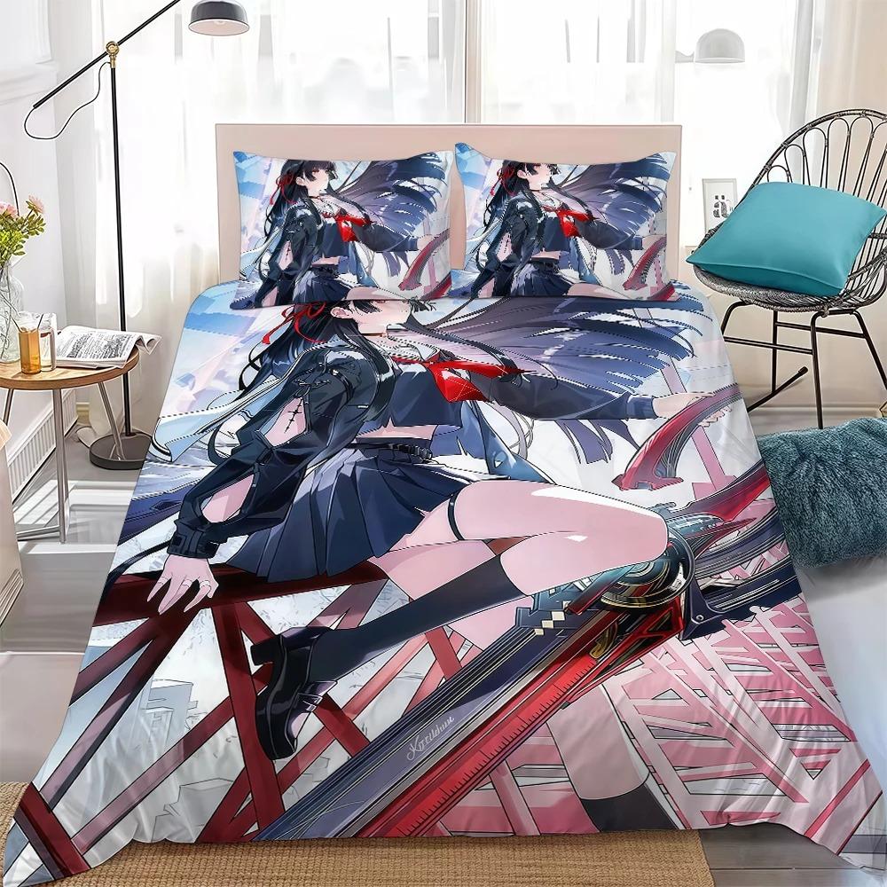Game Wuthering Waves CHISA Duvet Cover Pillowcase Bedding Set Boy Girl 2/3piece Single Double Large Size Student Dormitory Gift