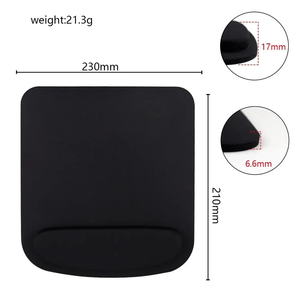 Eva Computer Game Mouse Pad Environmental Ergonomic Mousepad Wrist Pad Solid Color Comfortable Mouse Mats For Office Accessories