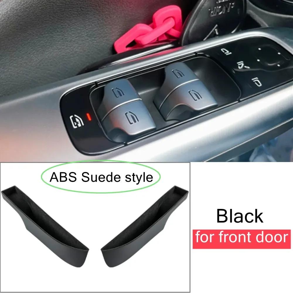 2025 Hot Racing Grills For Mercedes Benz C Class W206 2022 2023 2024 ABS Car Door Handle Storage Box Container Tray Trim Auto In
