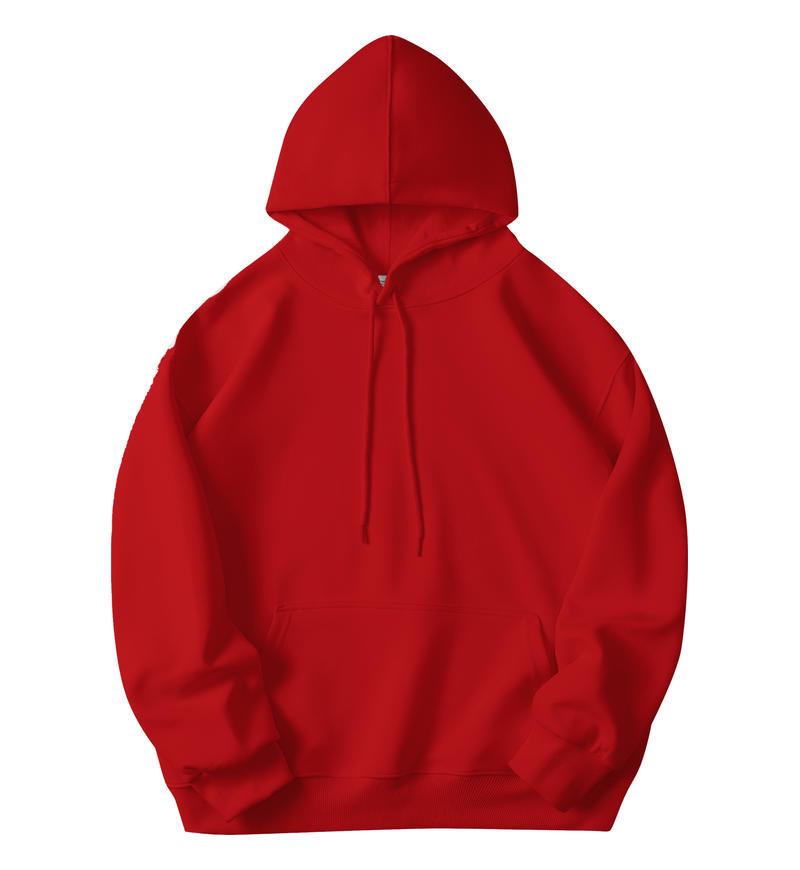 Women's Thick Hooded Pullover Sweatshirt - Loose, Drop Shoulder, Cute & Versatile College Style for Autumn 2024 Arrival