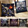 M-Murder D-Drones Spiel Kissenbezug Mode Quadratischer Kissenbezug Schlafzimmer Sofa Zimmer Ins Dekoration Freizeit