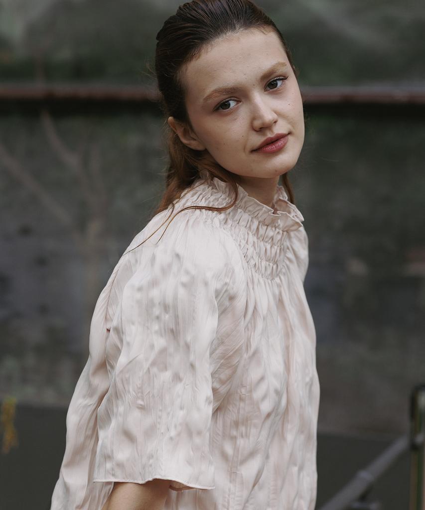 TINABLOSSOM Some Beige Blouse