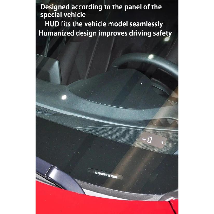 ZJCGO Auto HUD Display Car Projector Alarm Head Up Display Speedometer Windshield for Mazda 3 Mazda3 BM BN 2013~2018