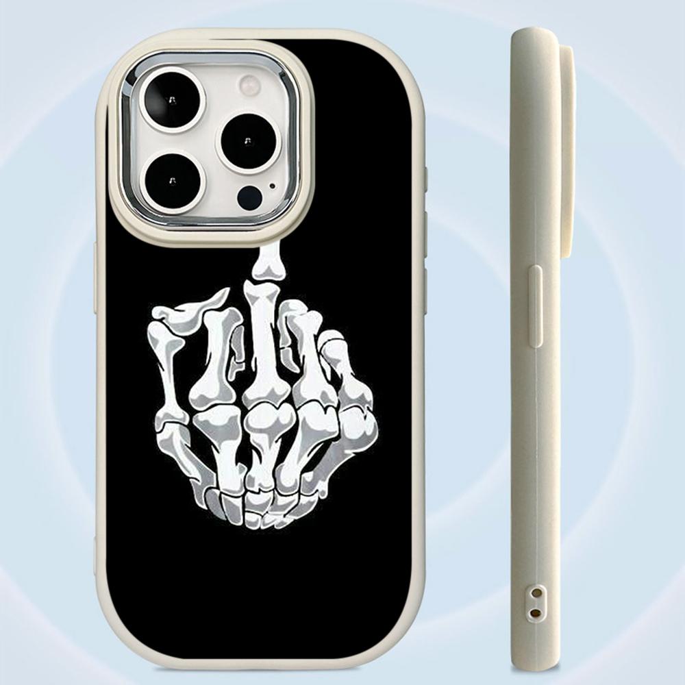 Ae80 Gesture Greeting Design Art Phone Cases for Samsung A13 A32 A53 A04e A54 S23 S24 Ultra Infinix Hot 40i Huawei Metal Camera Protective Back Cover