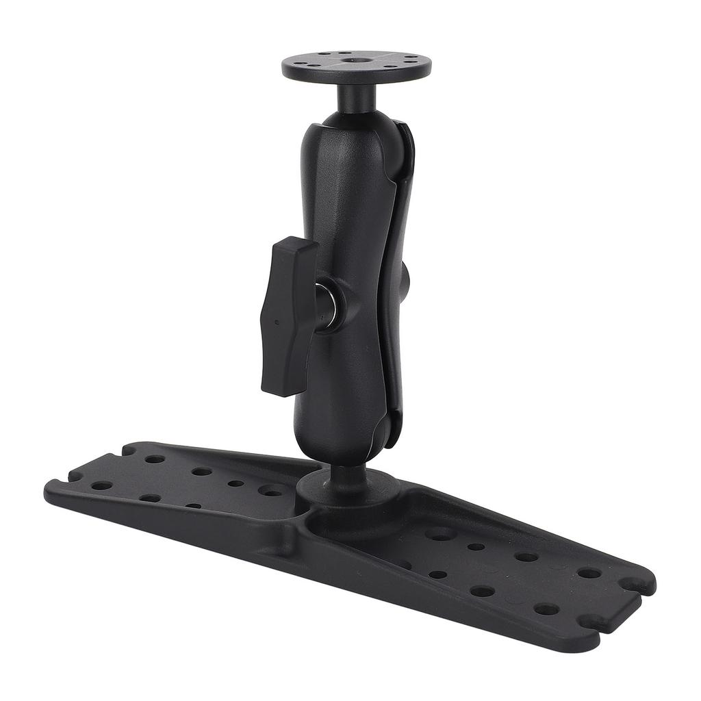 1.5 Inch Ball Fish Finder Mount Marine Electronic Mount Universal Mounting Plate with Ball Adapters for Boat Kayak