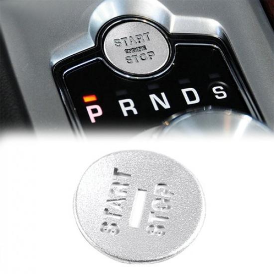 

NEW Aluminum Alloy Silver Start Stop Button Cover Kit For Jaguar XF 2008-2015