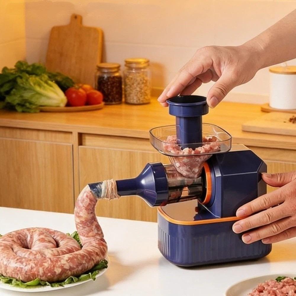 Efficient Electric Sausage Machine with Stuffing Tubes Plastic Automatic Sausage Maker Stable Sausage Filling Machine