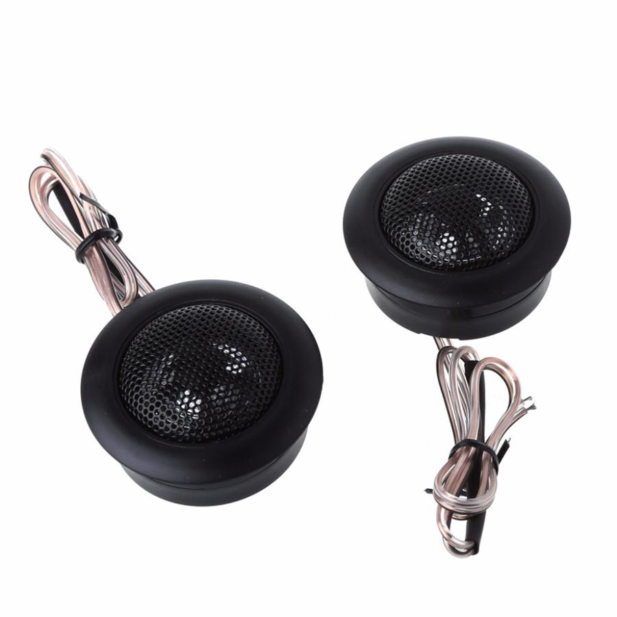 25mm Car Tweeter Speakers - 2PCS 4Ohm 93dB with Grilles
