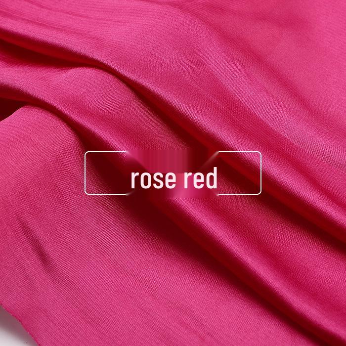 High-Stretch Shiny Chiffon Knit Lining Fabric