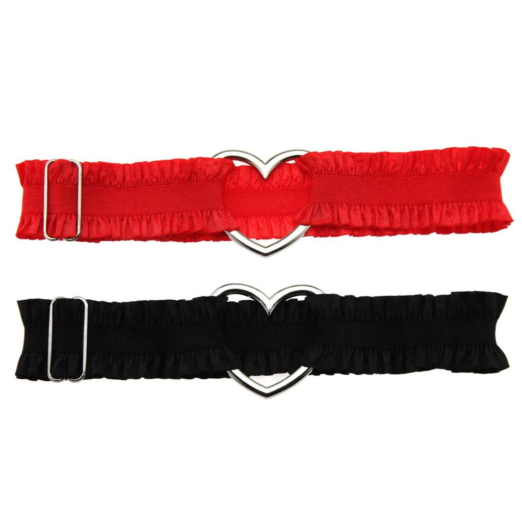 Adjustable Lace Ruched Thigh Harness for Stylish Party Outfits and Cosplay for Gothic Thigh Garter Fashion Enthusiasts