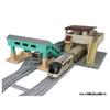 Takara Tomy Plarail Overpass Station and Overpass Train Ages 3 and Up Kit, Toy,