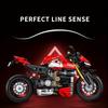981 Particle Mold Fast Building Block Assembly Model Motorcycle, for 6 Years Old + Creativity, Is Also A Home Ornament, Holiday