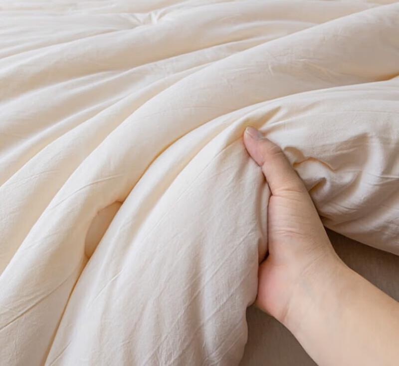 Washed Cotton Soybean Quilt