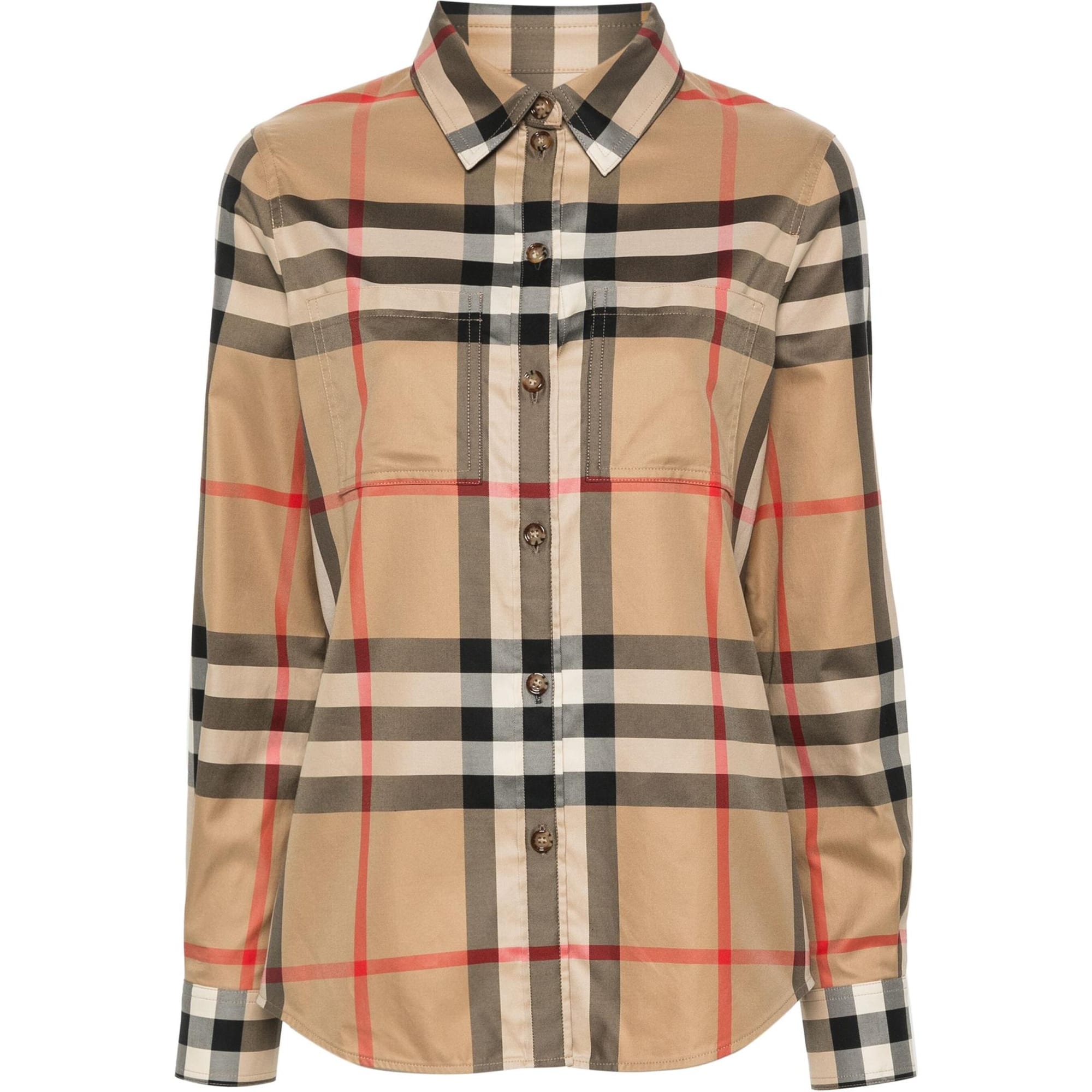 Burberry SS24 Shirt Women`s Beige 80856451