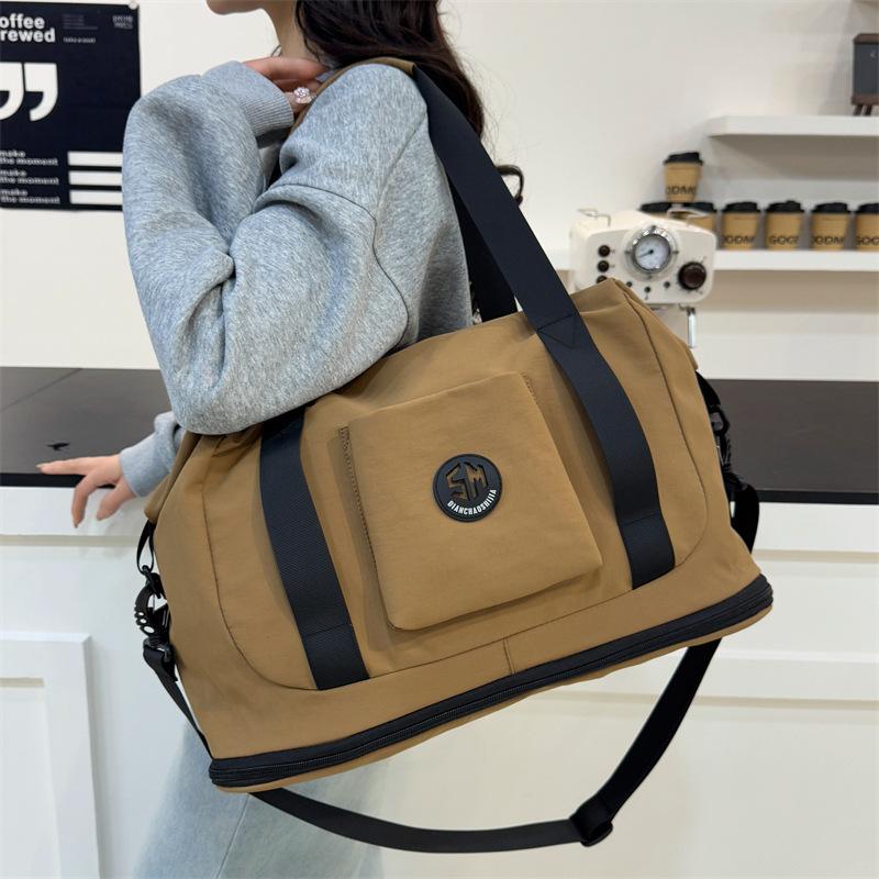 New Yoga Training Bag Women's Extended Short-haul Travel Bag Dry and Wet Separation Multifunctional Luggage Storage Bag