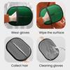 Elektrostatické rukavice Odstraňování chlupů domácích zvířat Omyvatelná Opakovaně použitelná rukavice na odstraňování chlupů pro nábytek Pohovka Koberec Autosedačka Rukavice pro péči o domácí zvířata pro kočky psy králíky