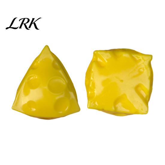 Stress Relief Gadget Shapeable Cheese Squeeze Toy, Anxiety Triangle Sensory Anti-stress Toy Slow Rising Cube Pinch Home Office Relaxation Tool