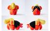 DomDom Hamburger FANBOOK 2 Tsumuzou Gold Pompadour Ball Chain Plush Toy Brand Ver. (Takarajimasha Mook)