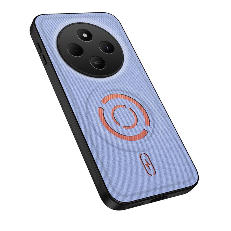 Для Xiaomi Redmi 14C 14R Чехол Redmi A3 Pro A4 Чехол для телефона Роскошный Магнитный Силиконовый Ударопрочный Защитный Задний Чехол Coque