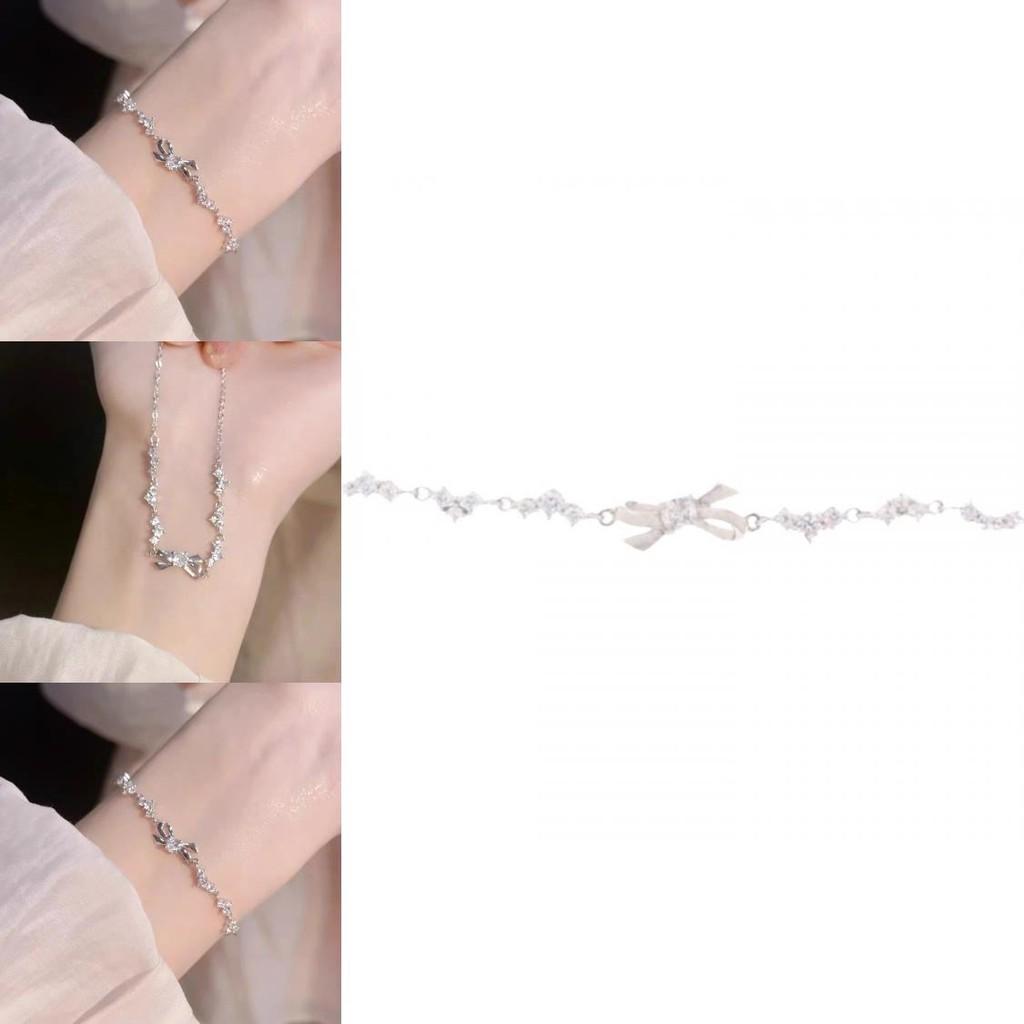 Unique Bowknot Bracelet For Women High-class Copper Summer Jewelry For Fashionistas